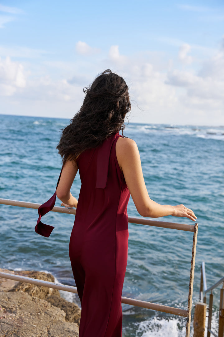Ellie dress | Bordeaux