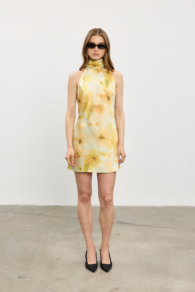 Mimi Clara dress | Yellow Flowers