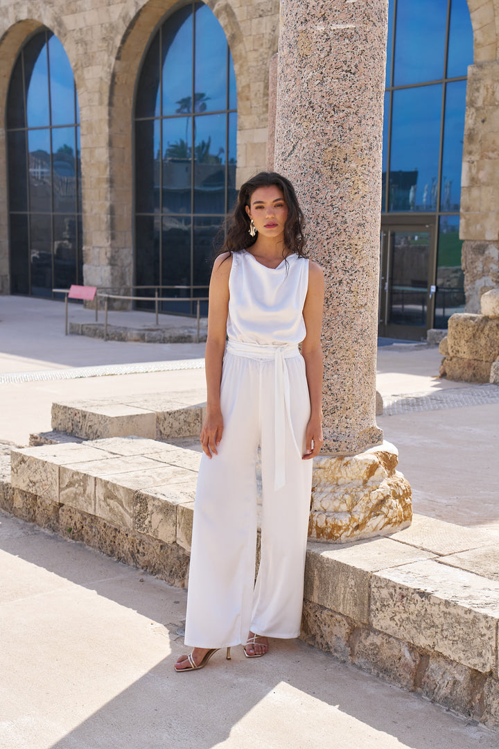 Helen jumpsuit | White