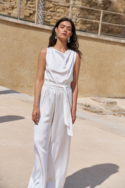 Helen jumpsuit | White