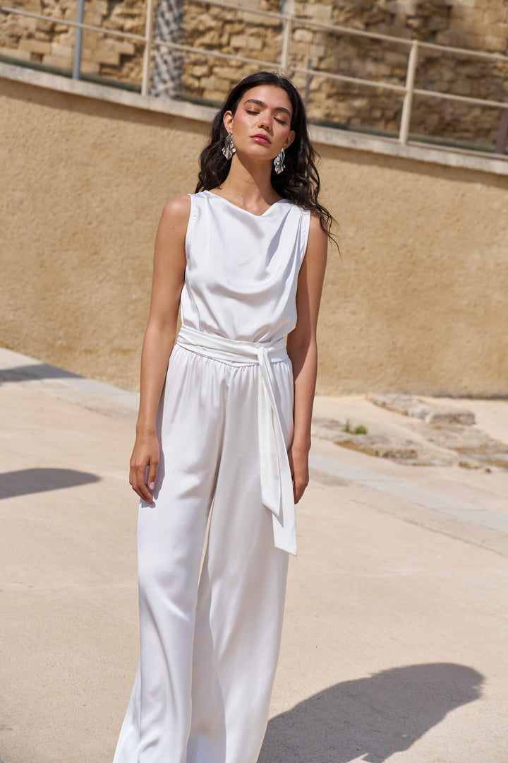 Helen jumpsuit | White