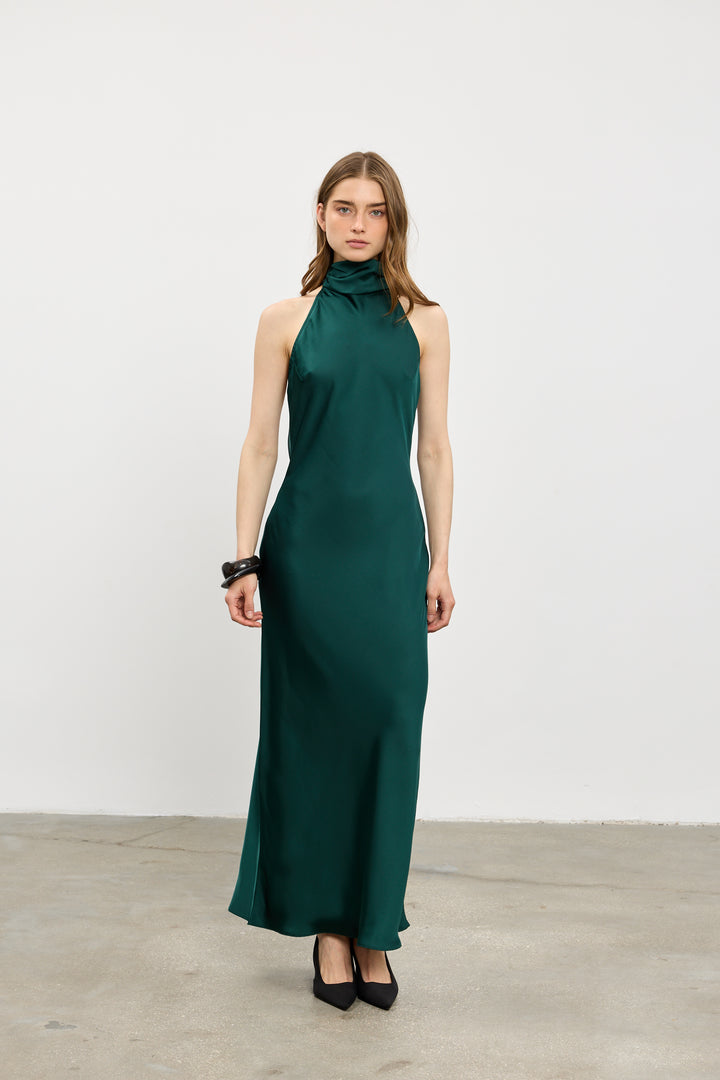 Clara evening dress | Green