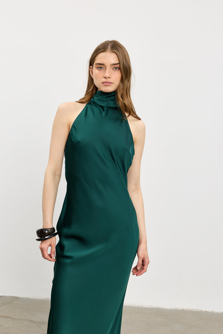Clara evening dress | Green