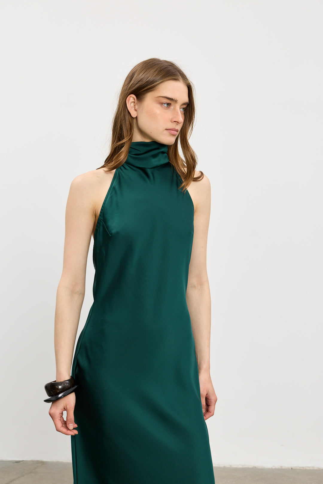 Clara evening dress | Green