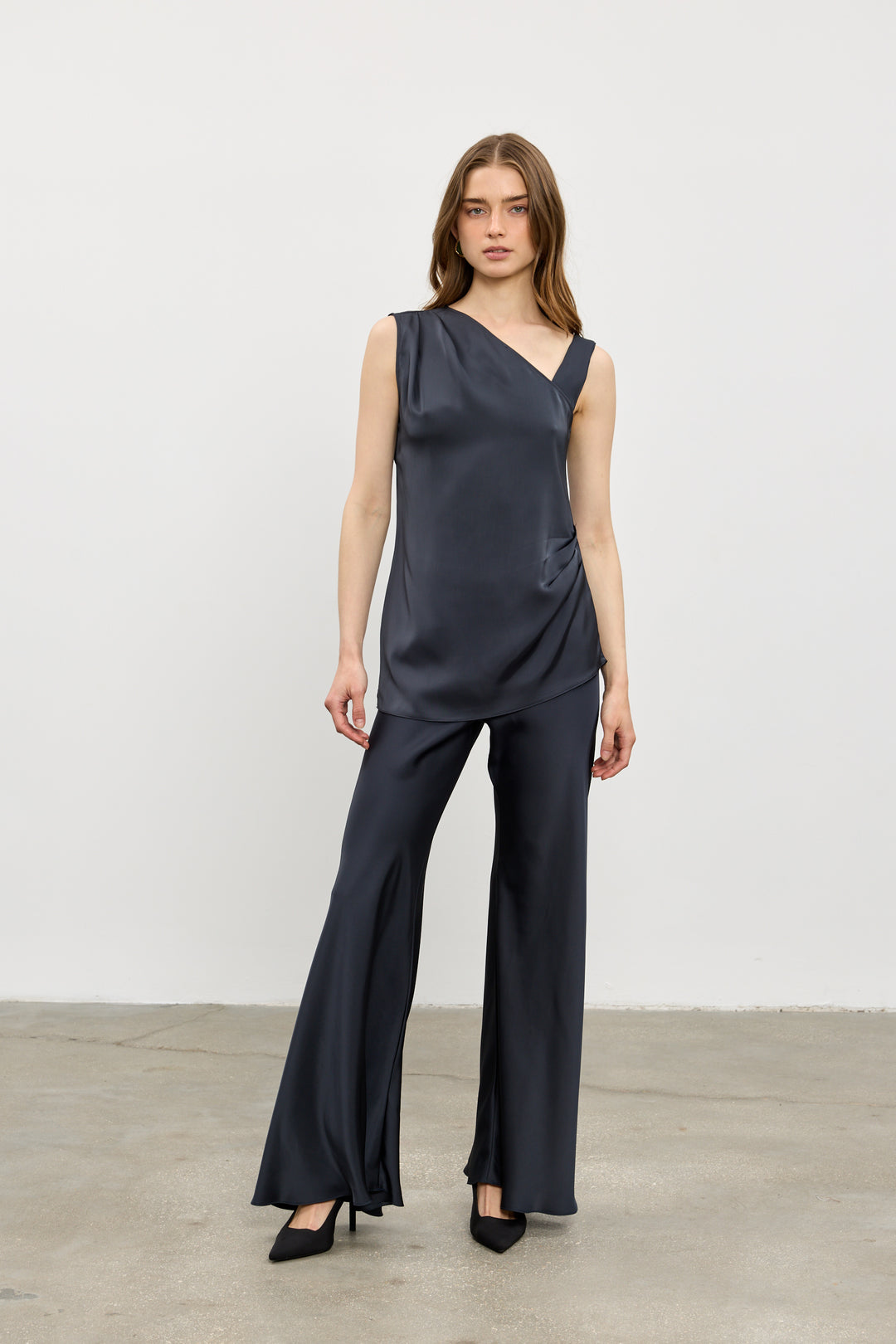 Arlo evening pants | Dark Grey