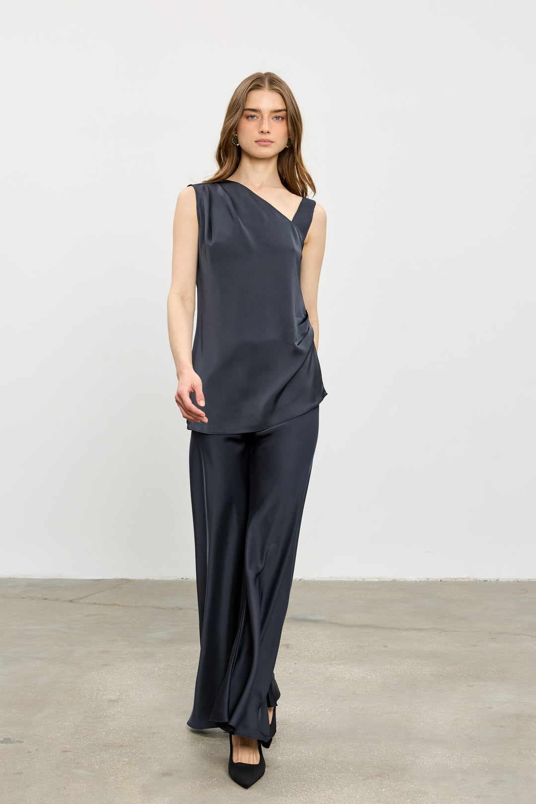 Josie top | Dark Grey