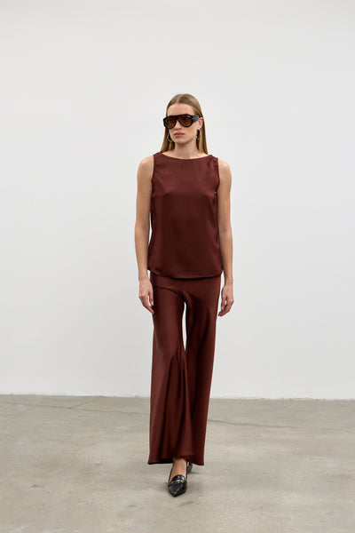 Arlo evening pants | Wine