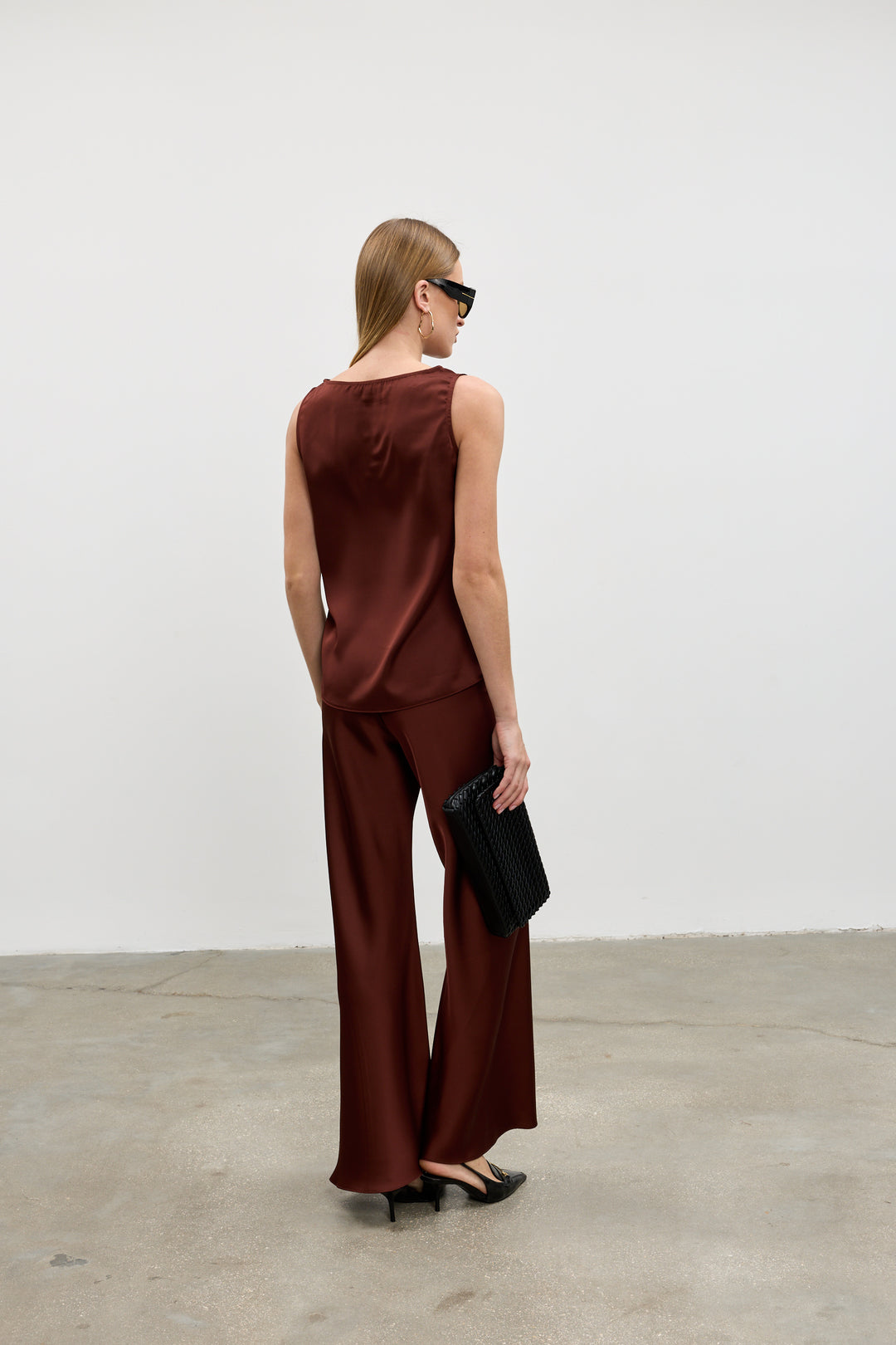 Arlo evening pants | Wine