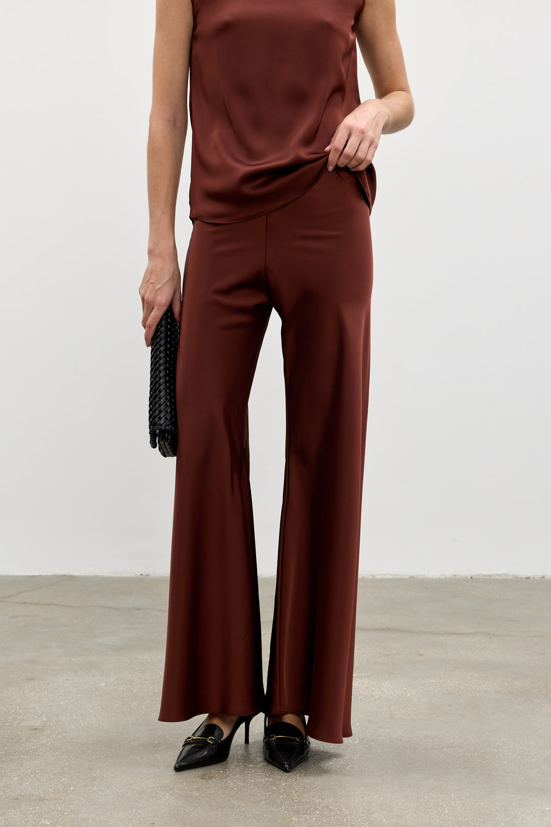 Arlo evening pants | Wine