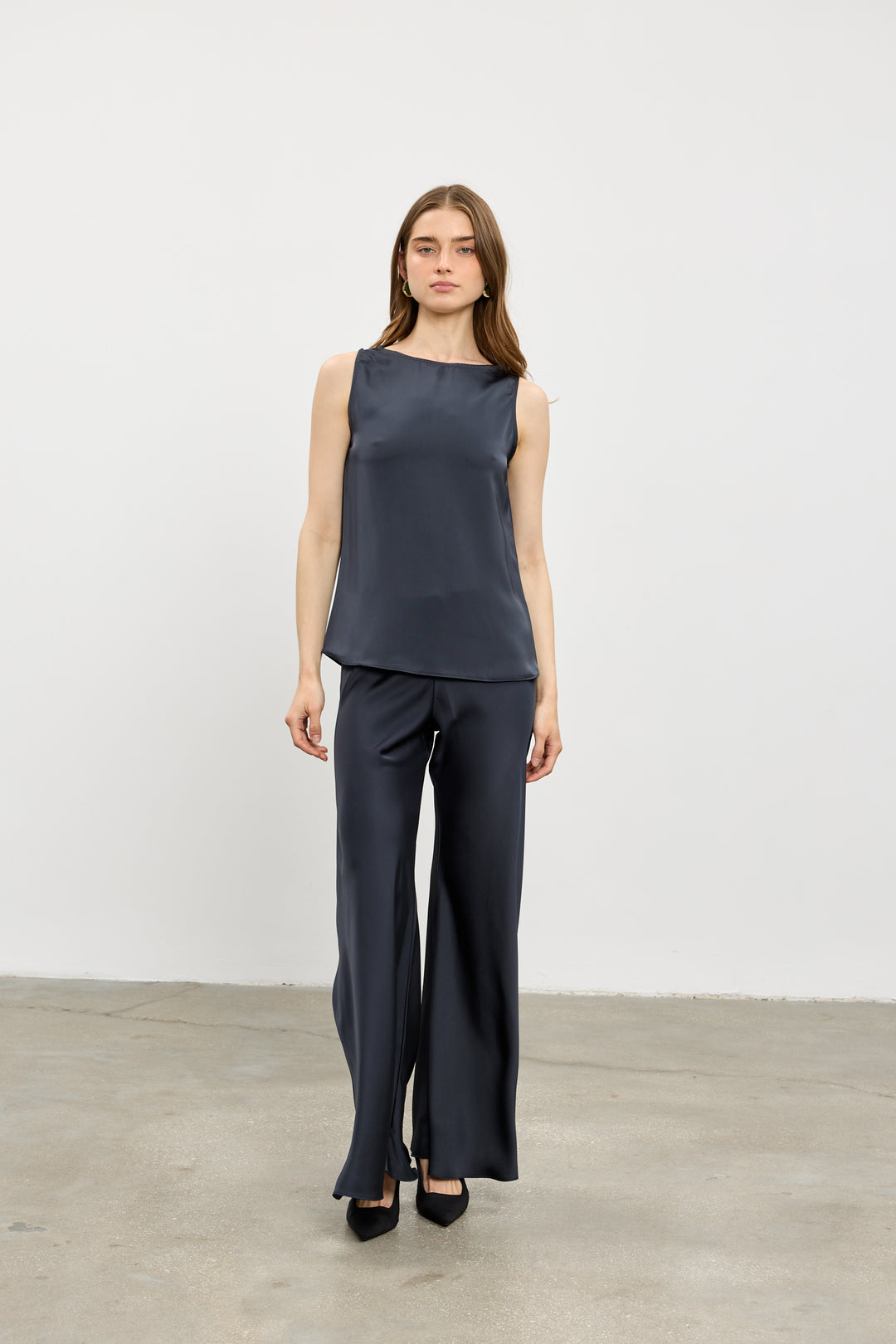 Cami top | Dark Grey