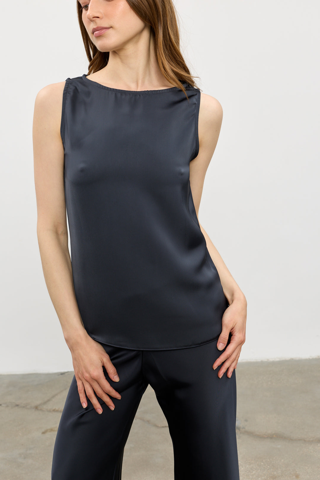 Cami top | Dark Grey