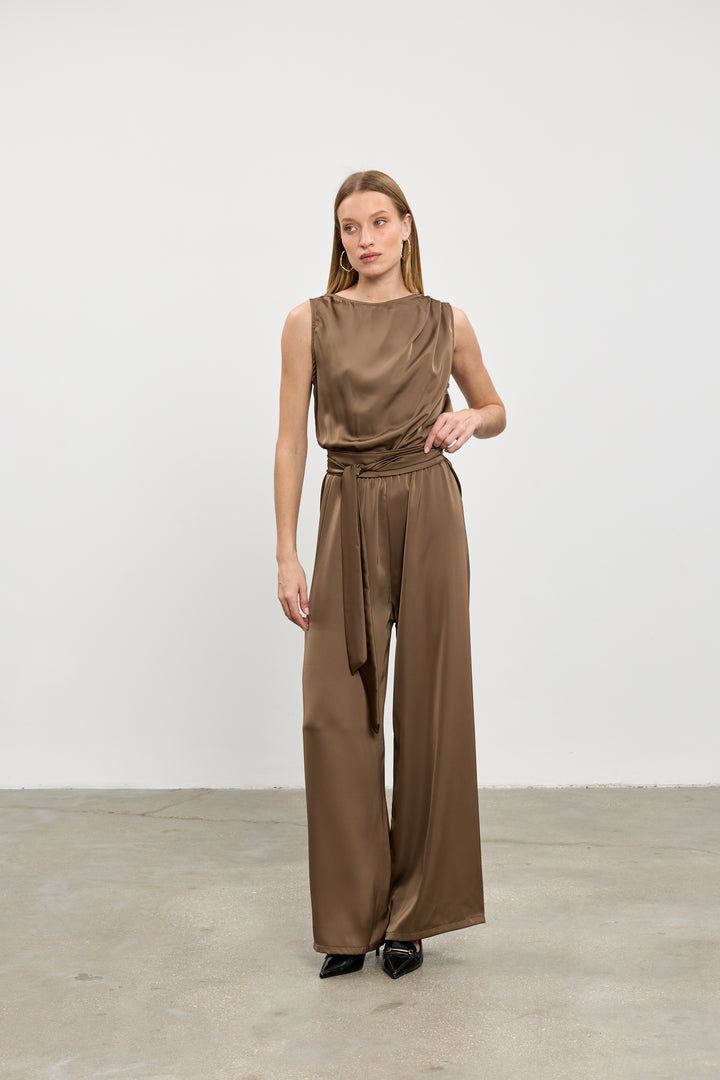Helen jumpsuit | Coffe