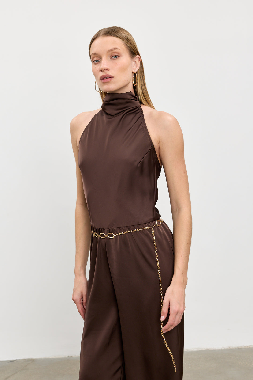 Lily Jumpsuit | Dark Chocolat