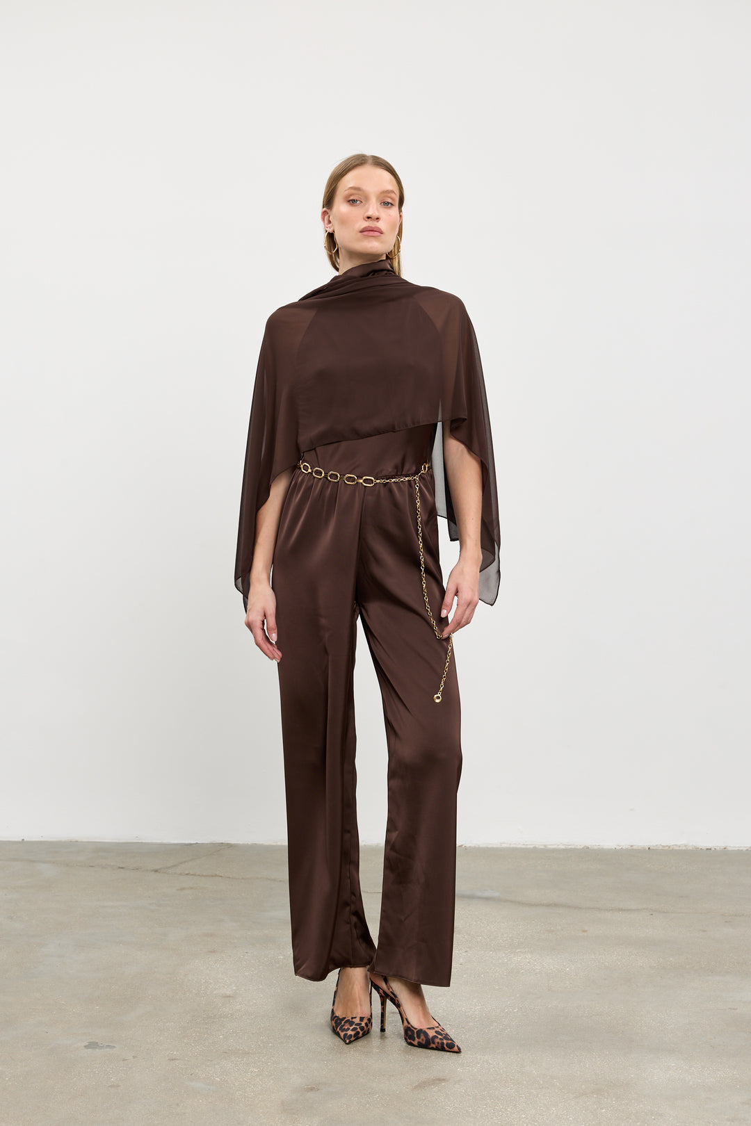 Chiffon scarf | Chocoalt