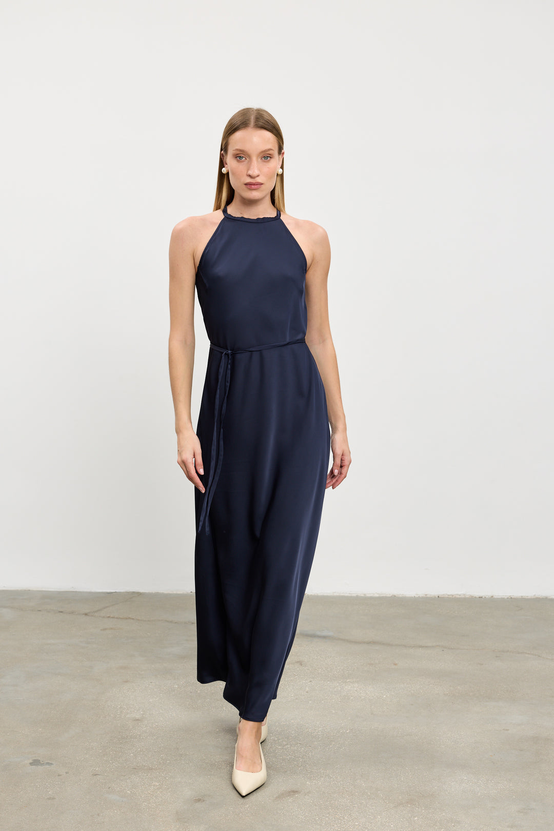 Emma evening dress | Dark Blue