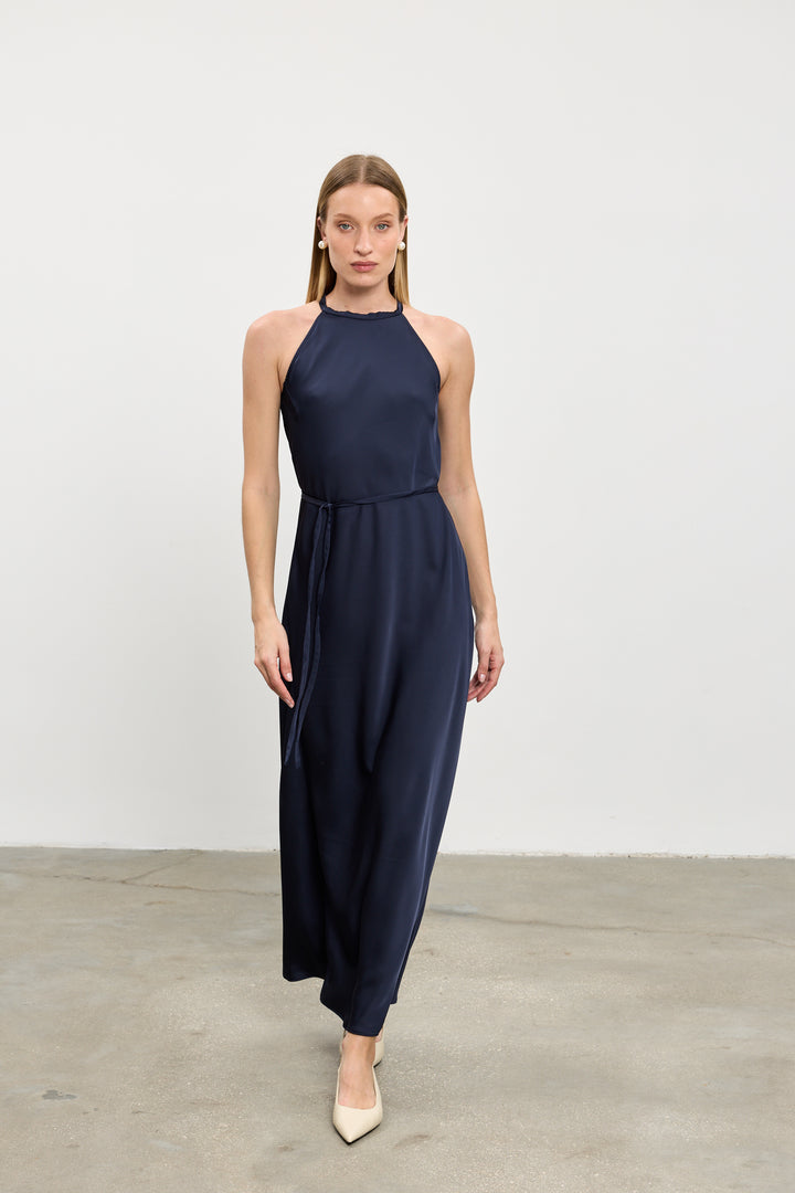 Emma evening dress | Dark Blue