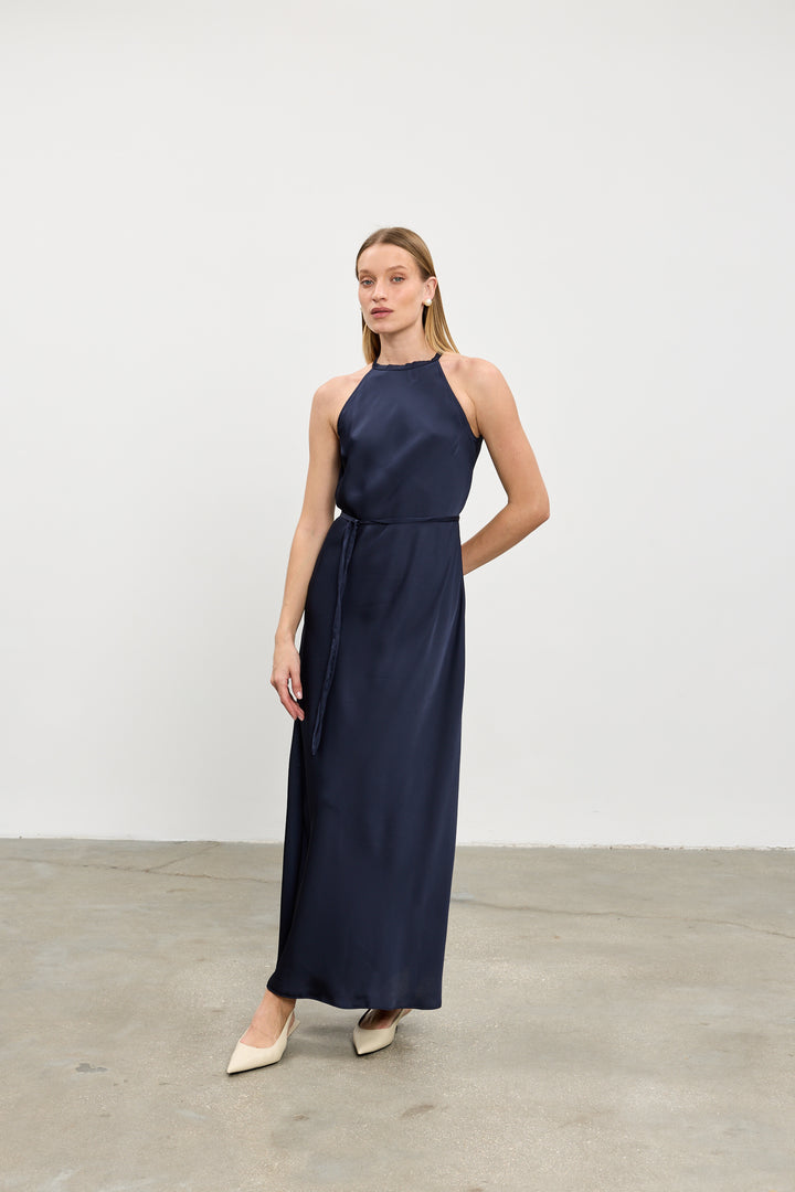 Emma evening dress | Dark Blue