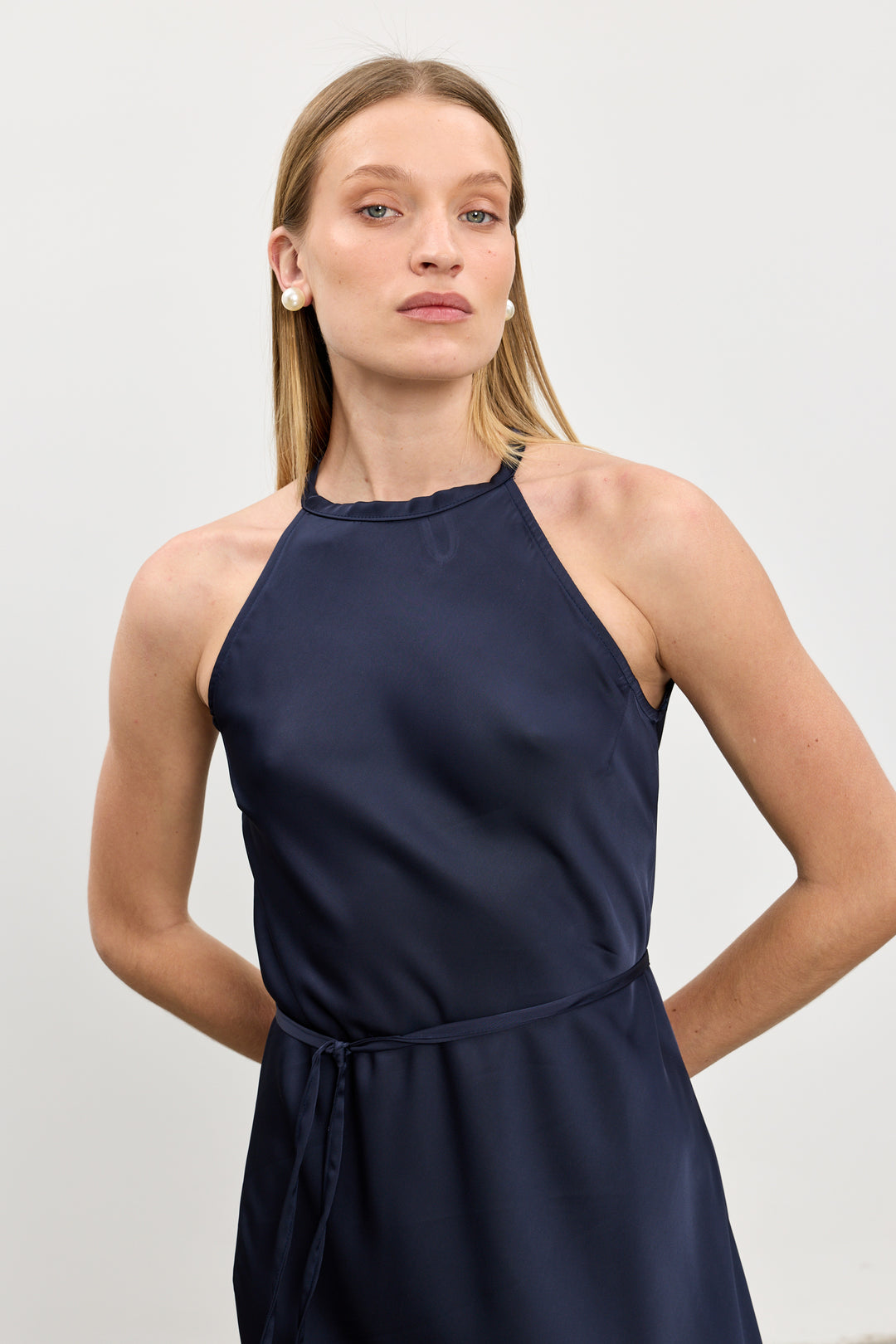 Emma evening dress | Dark Blue
