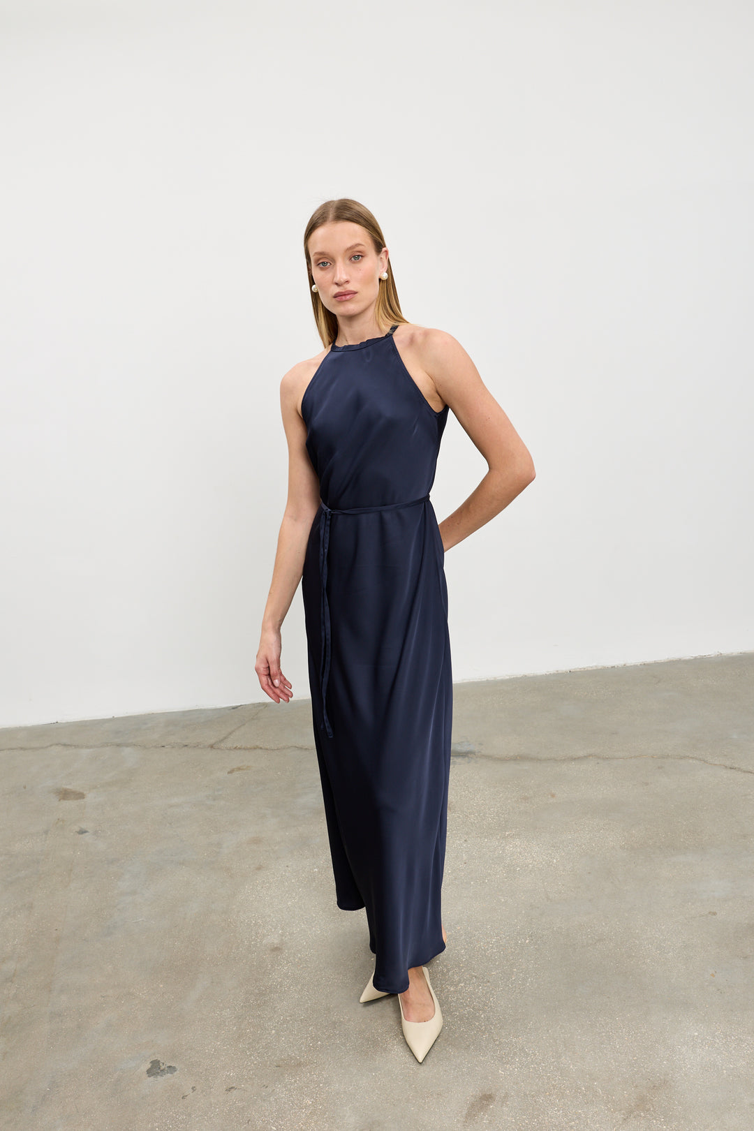 Emma evening dress | Dark Blue