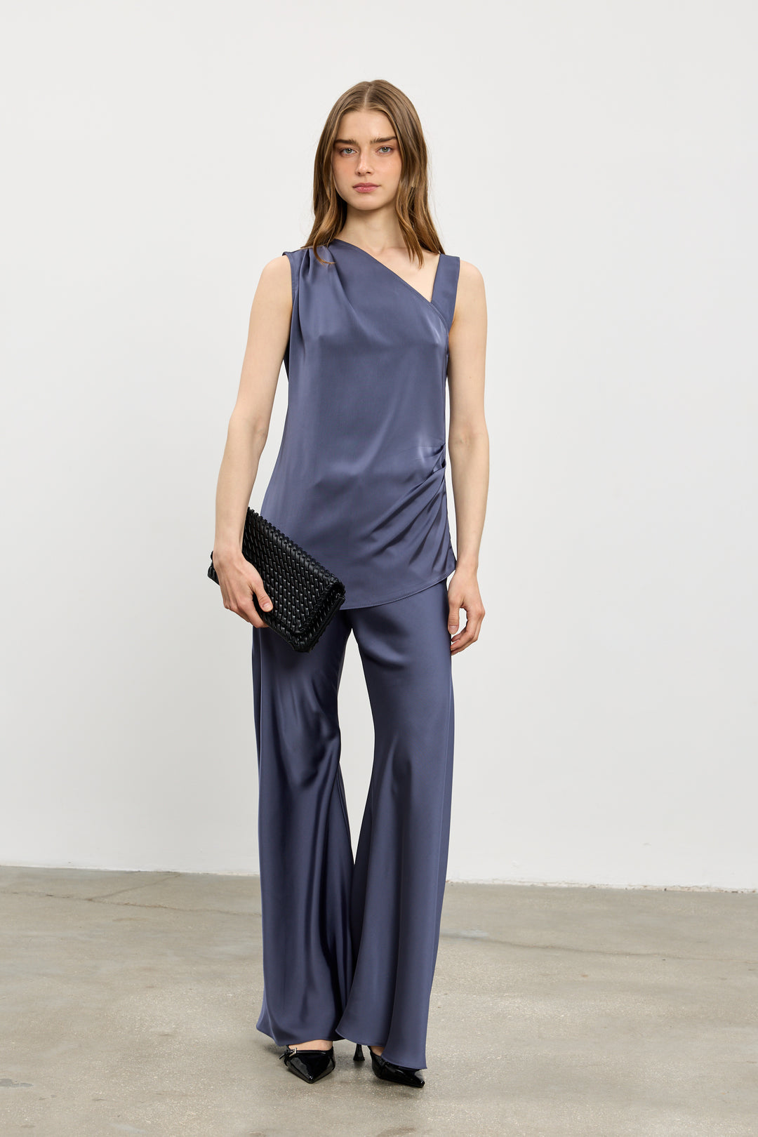 Josie top | Steel Blue