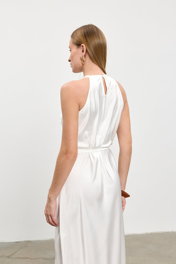Emma evening dress | White
