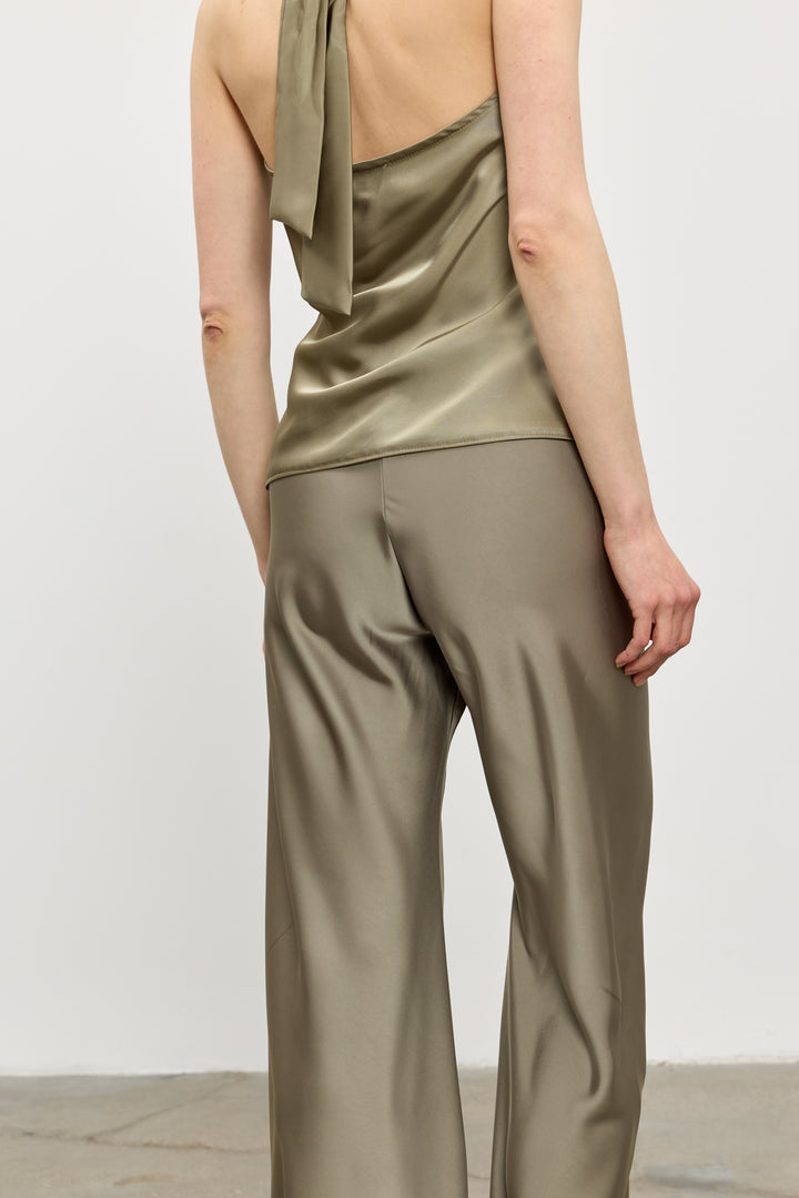 Arlo evening pants | Olive