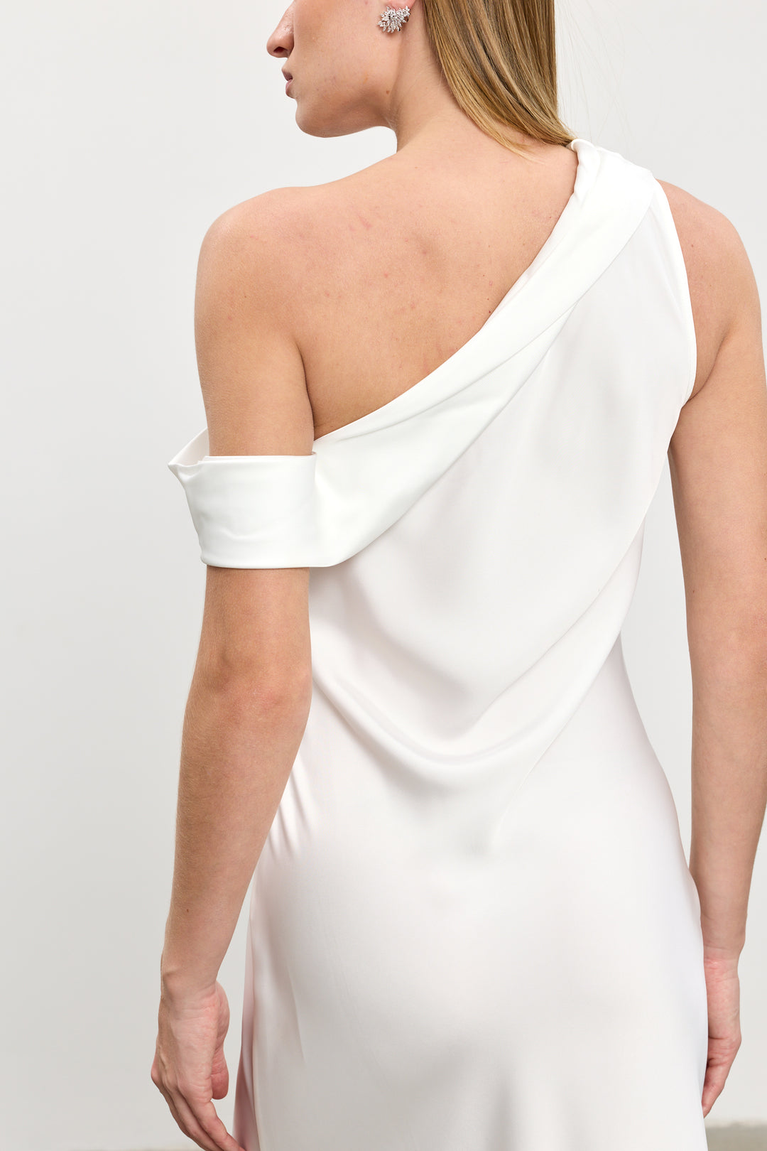 Taylor evening dress | White