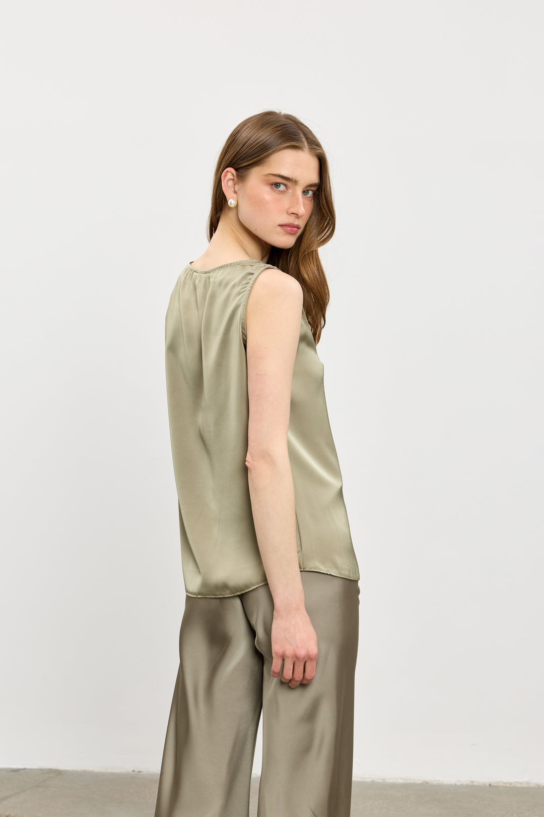 Cami top | Olive