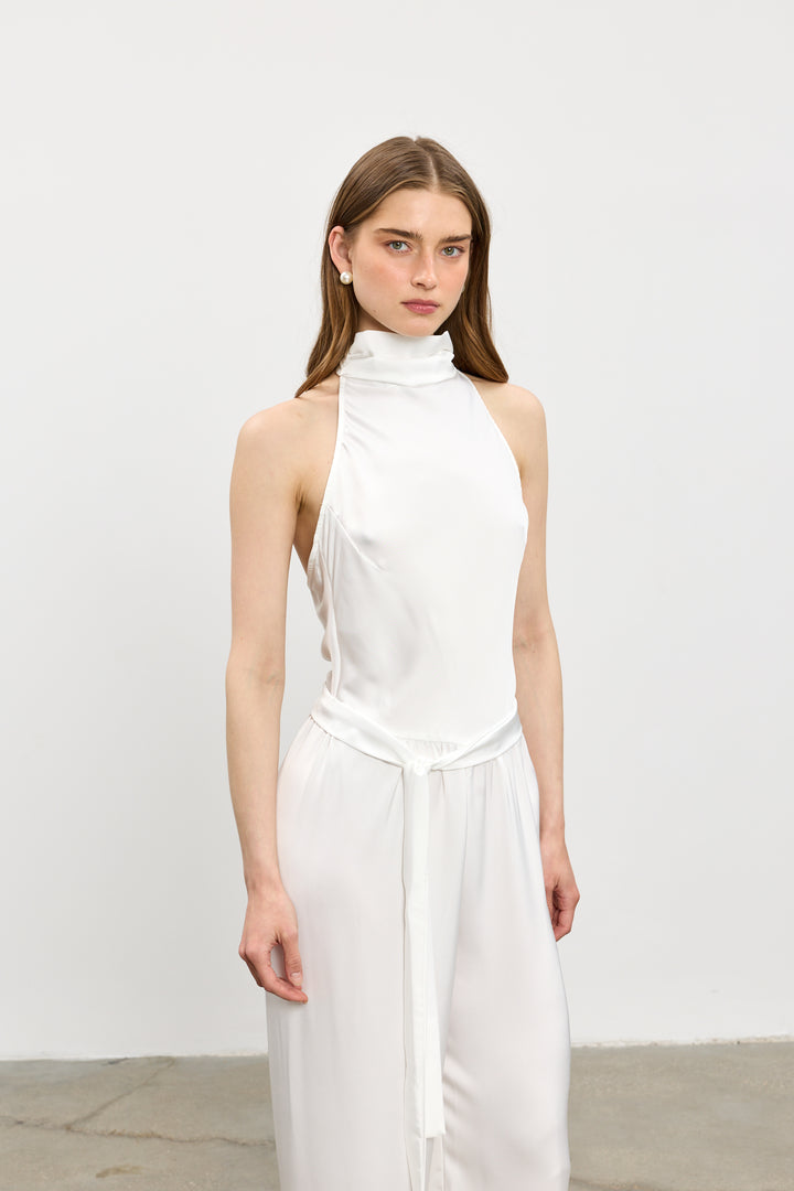 Lily Jumpsuit |  White