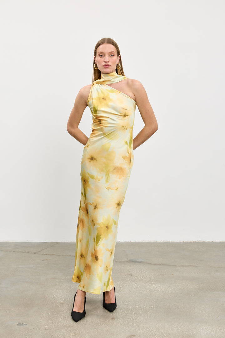 Ellie dress | Yellow Flowers