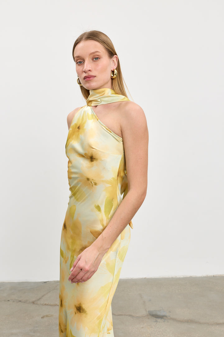 Ellie dress | Yellow Flowers