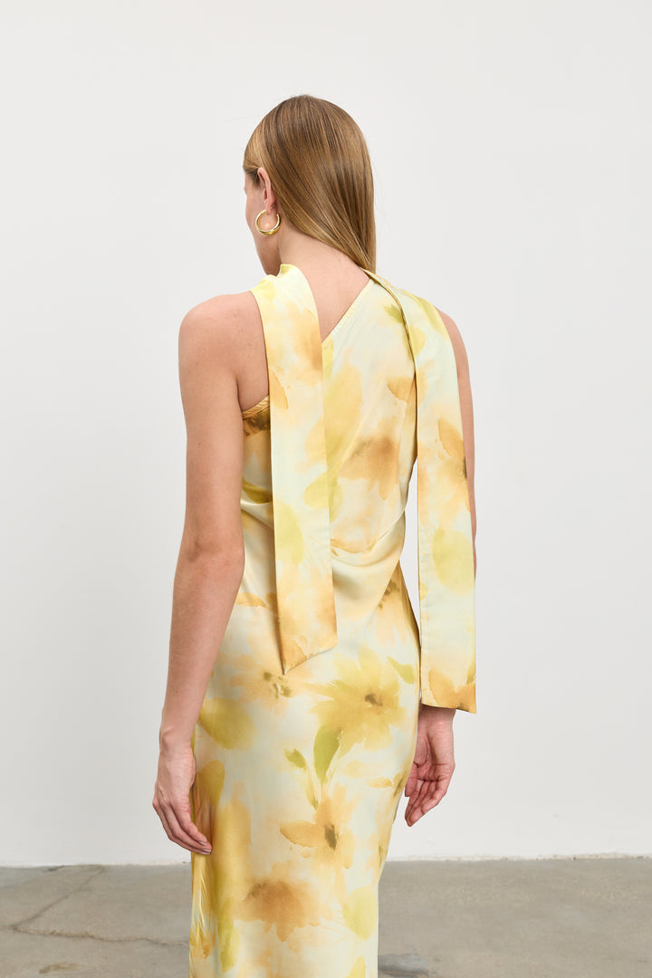 Ellie dress | Yellow Flowers
