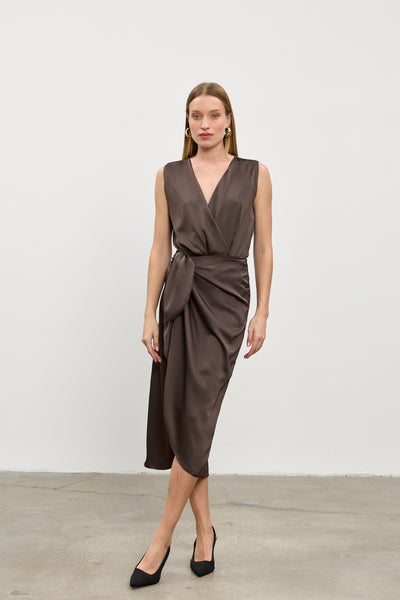 Kamilia wrap skirt | Graphit