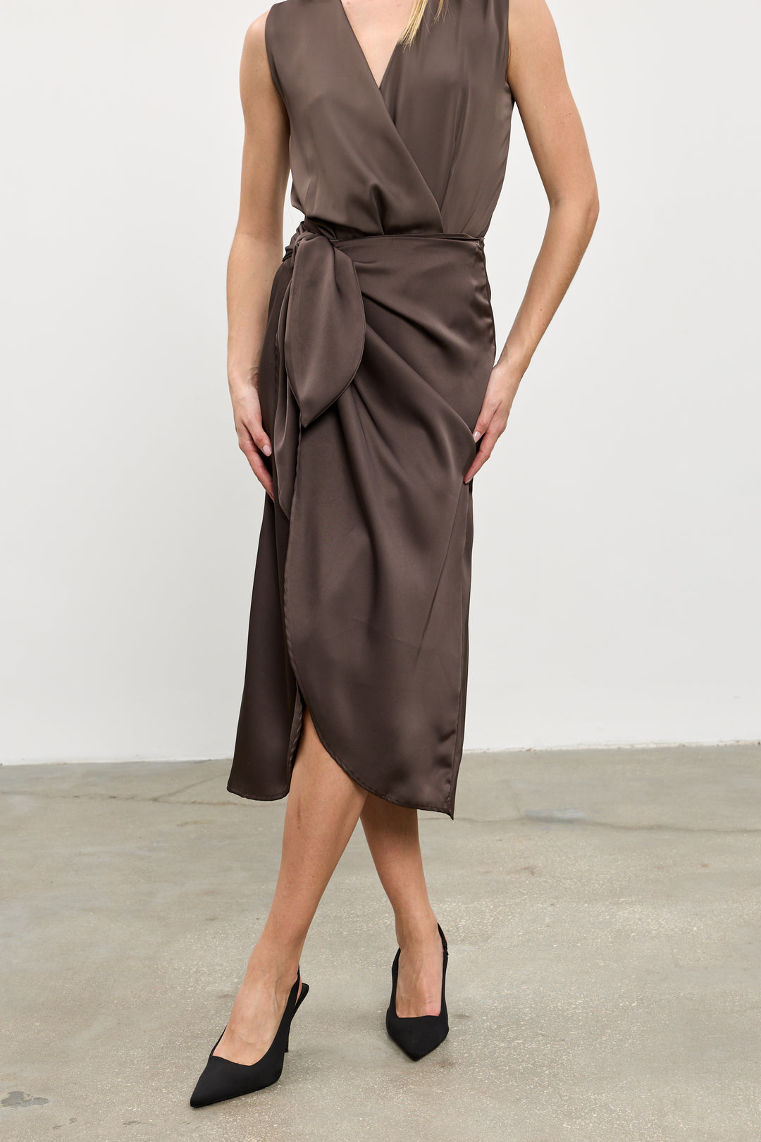 Kamilia wrap skirt | Graphit