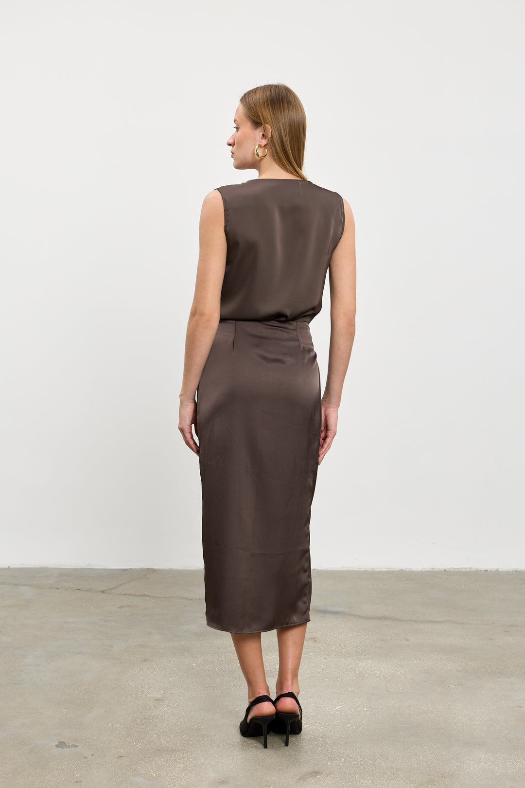 Kamilia wrap skirt | Graphit