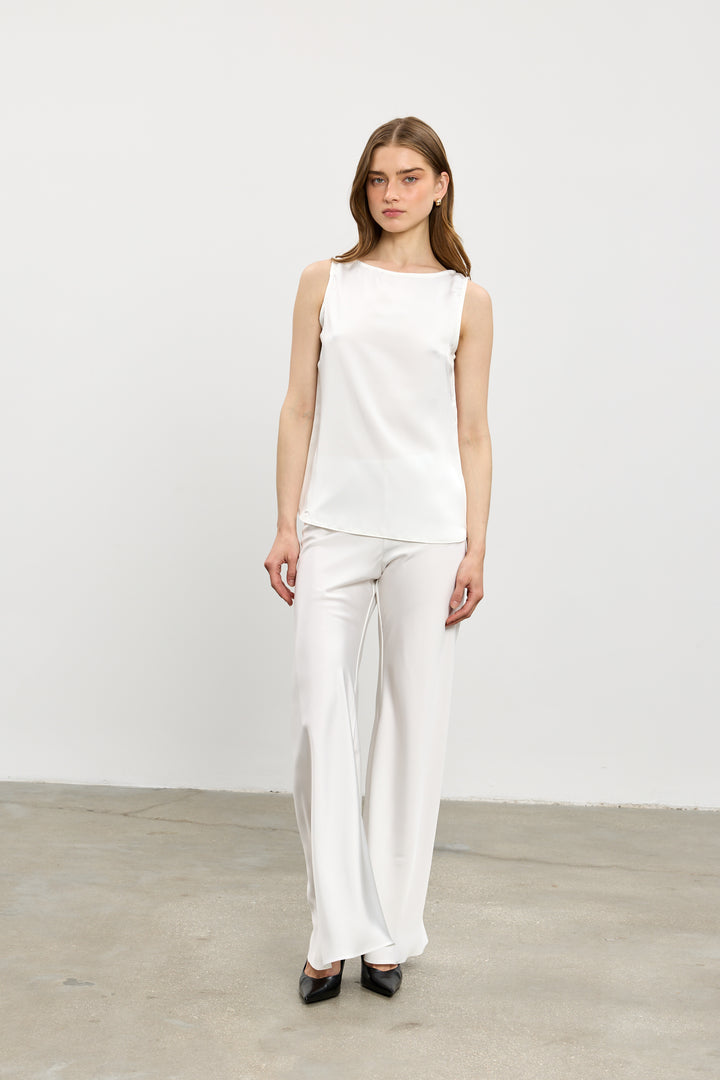 Arlo evening pants | White