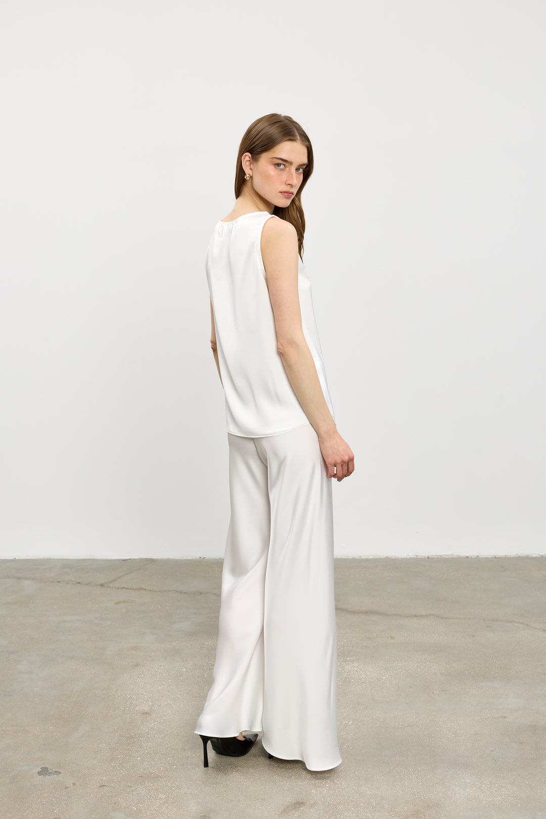 Arlo evening pants | White