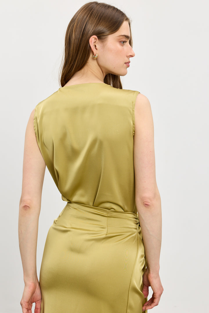 Bri top bodysuit | Mustard
