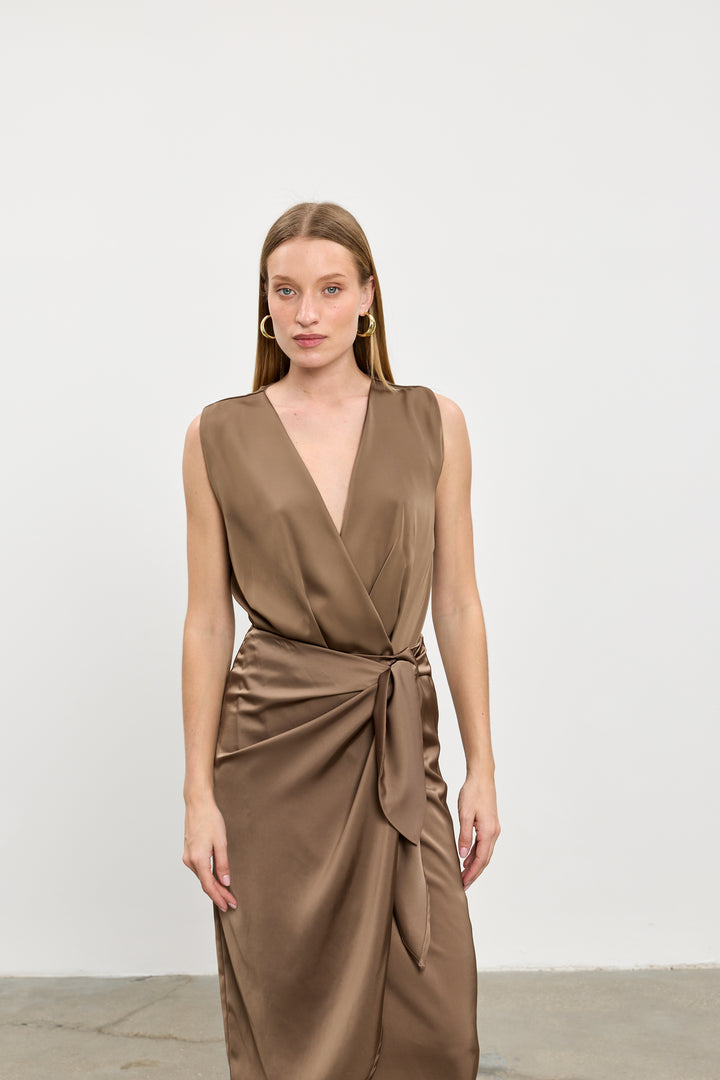 Bri top bodysuit | Coffe