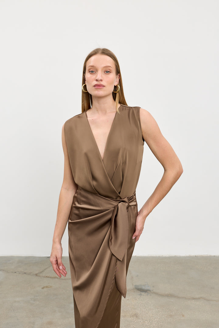 Bri top bodysuit | Coffe