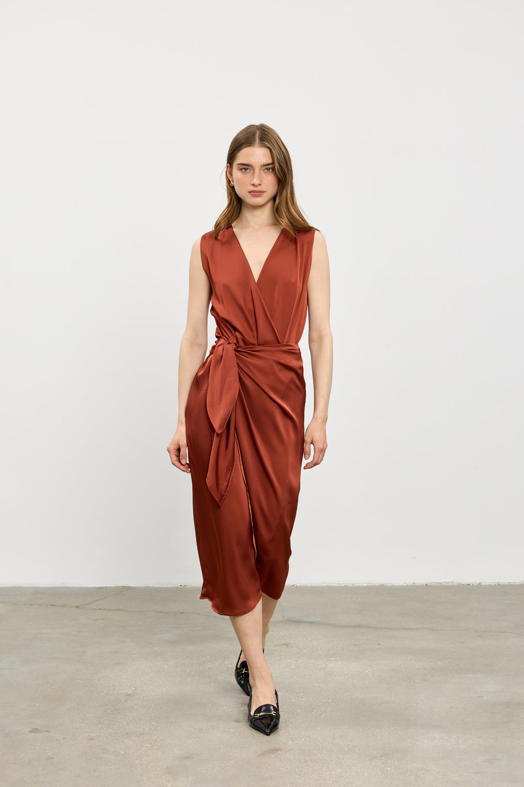 Bri top bodysuit | Rust