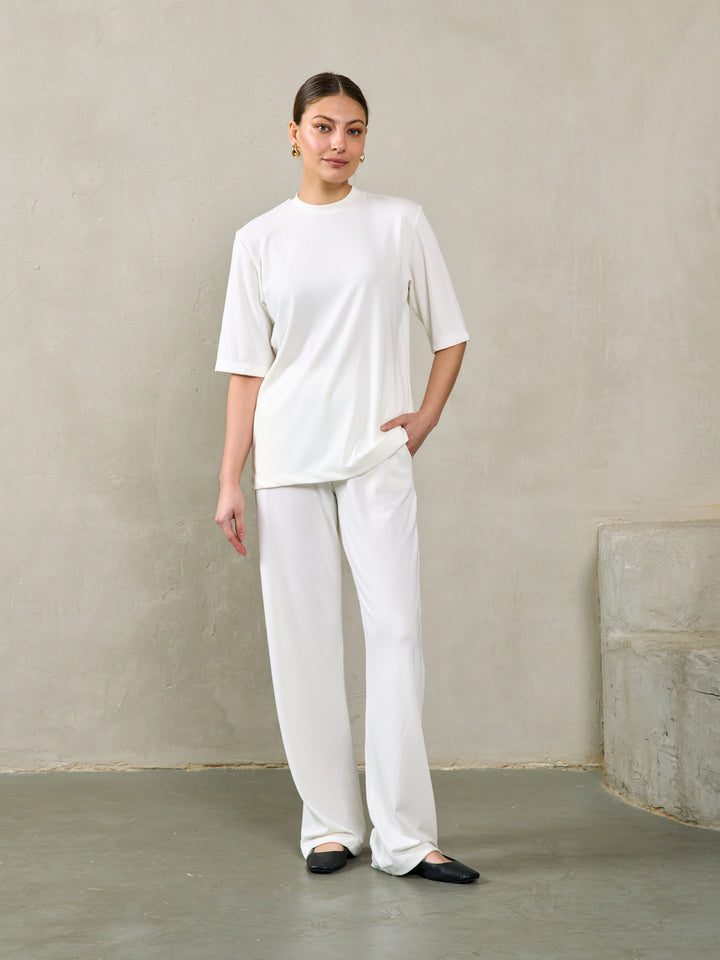 Emery Pants | White