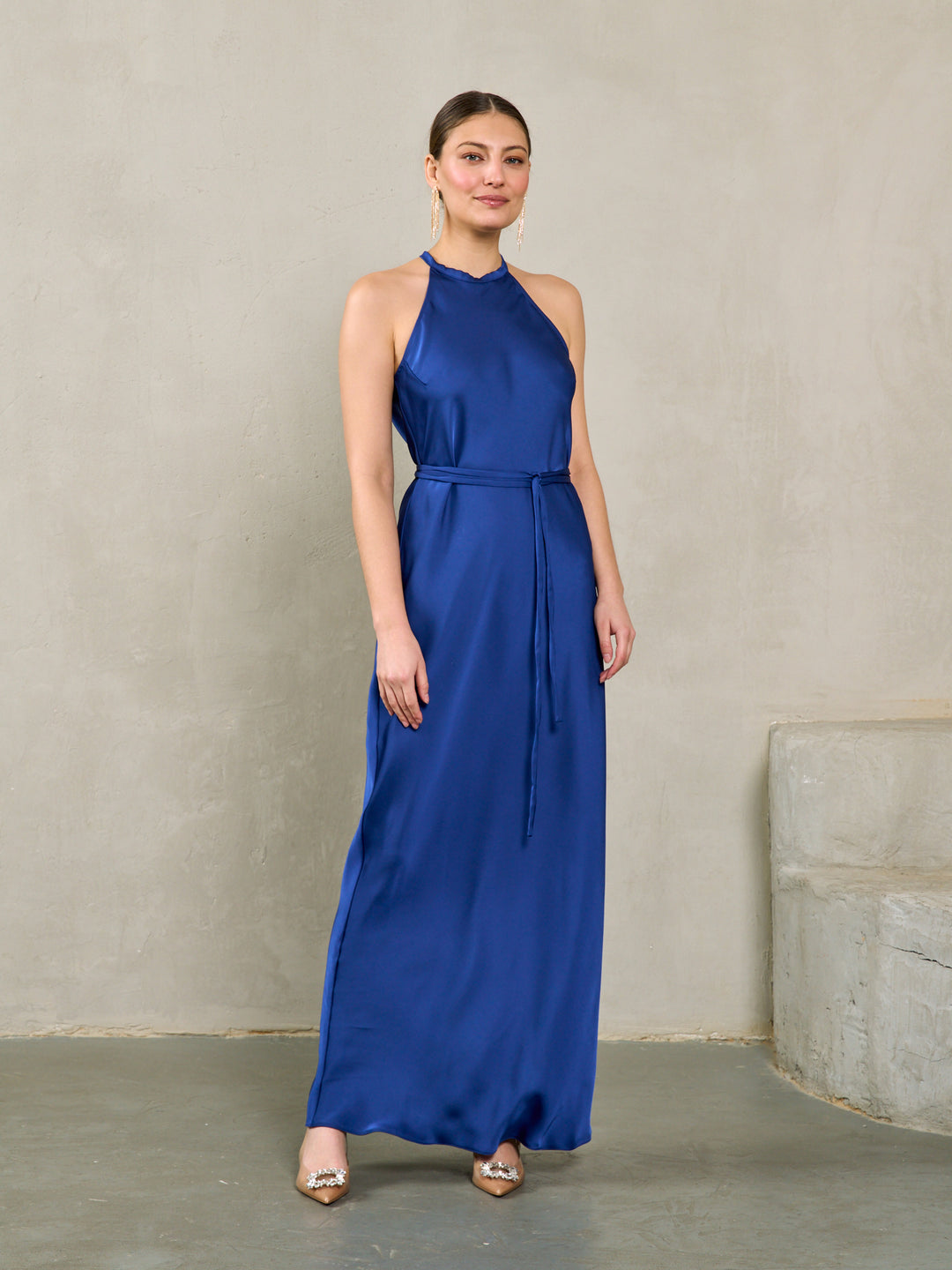Emma evening dress | Blue