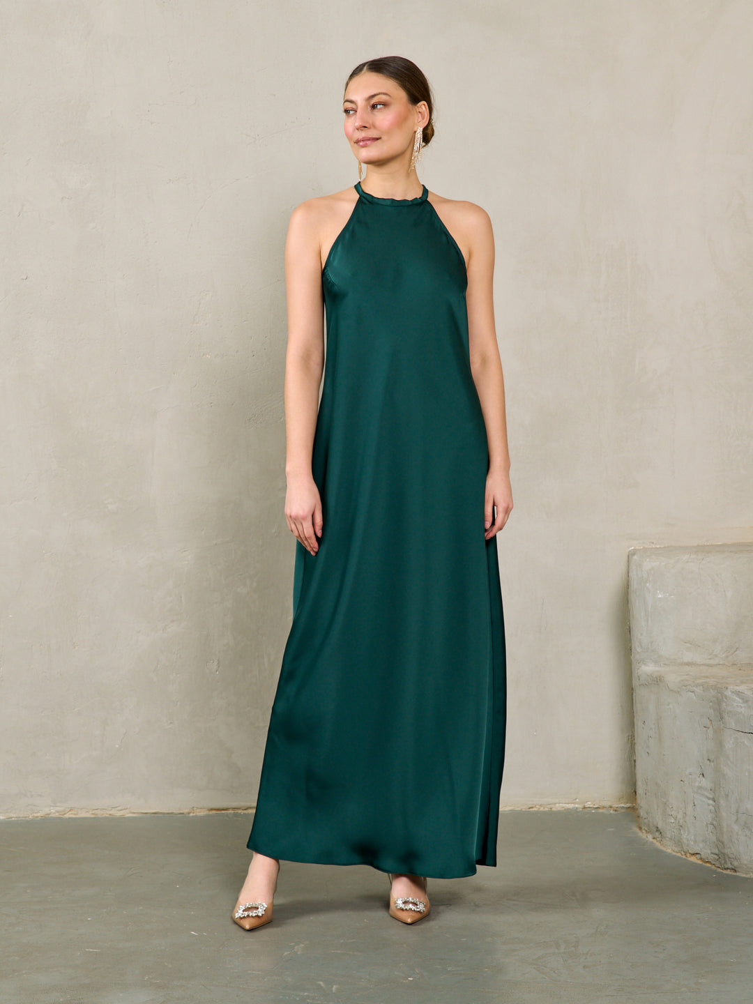 Emma evening dress | Green
