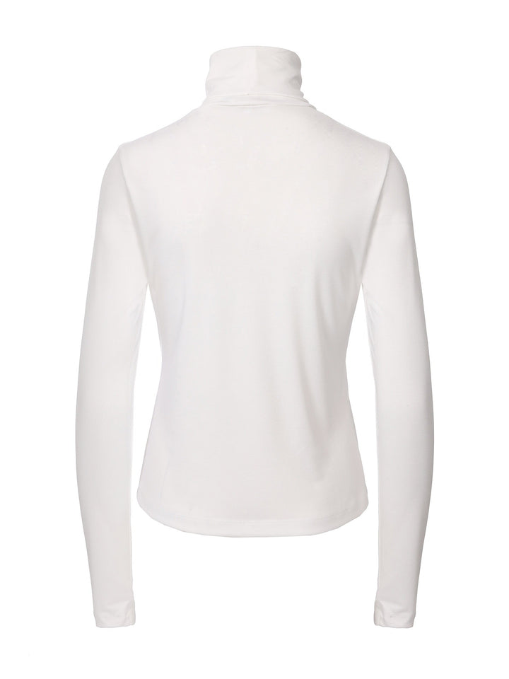 Soft Modal Dona Top | White
