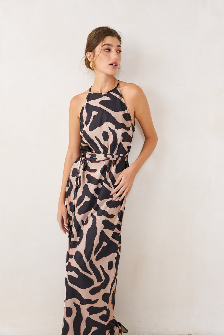 Emma evening dress | jungle