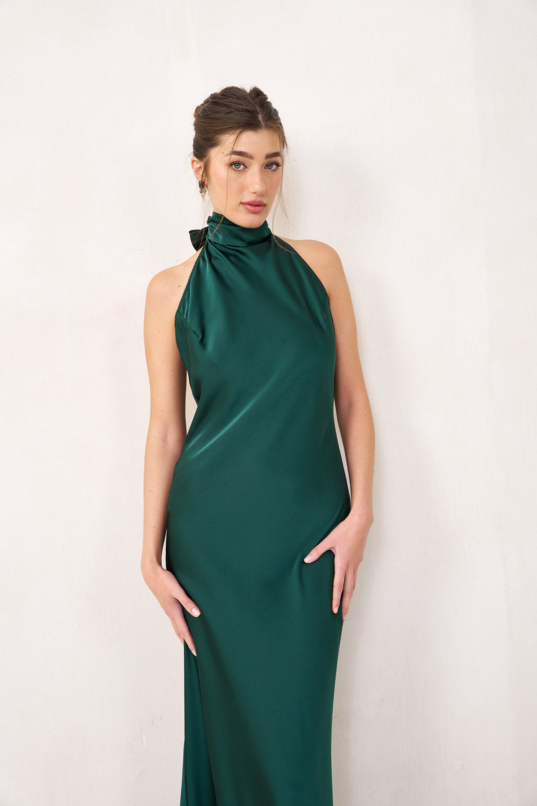 Clara evening dress | Green