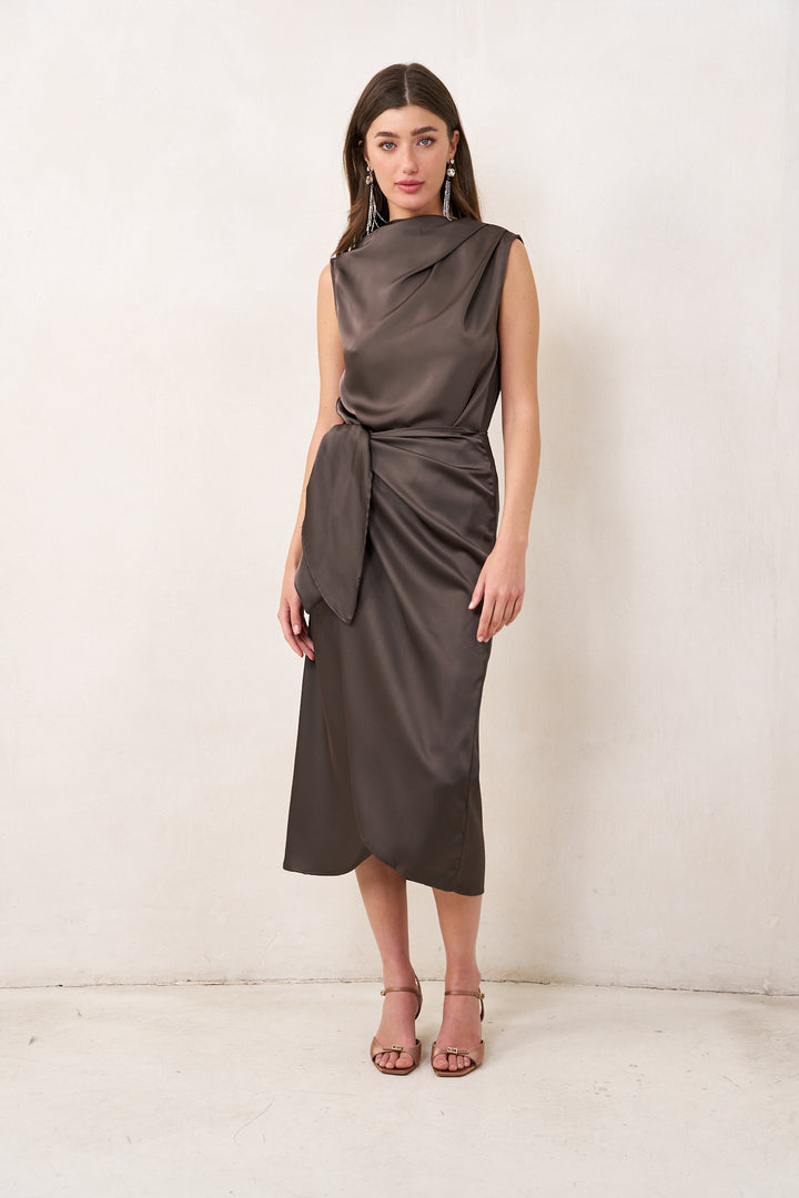 Kamilia wrap skirt | Graphit