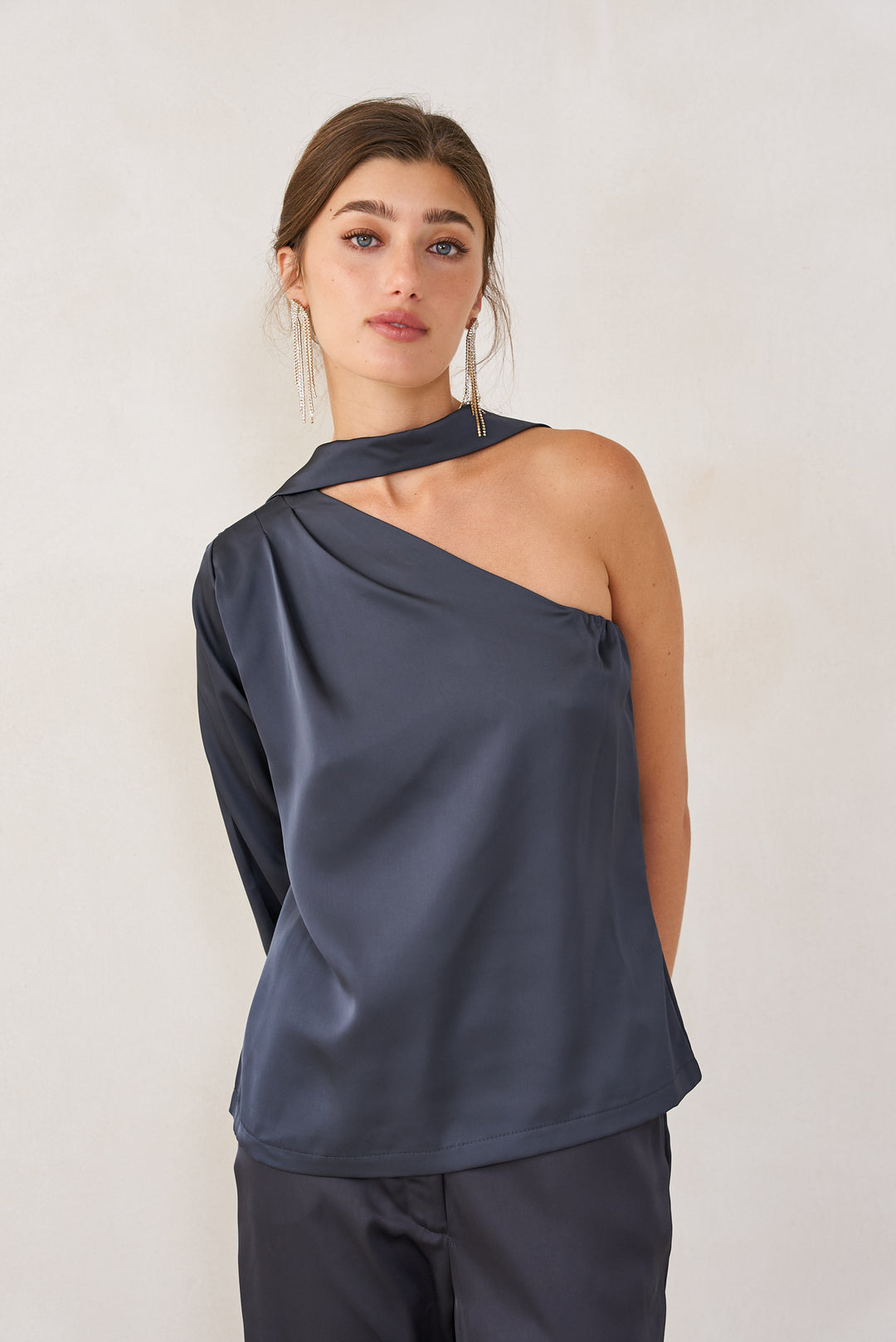 Jolie one shoulder | Dark grey