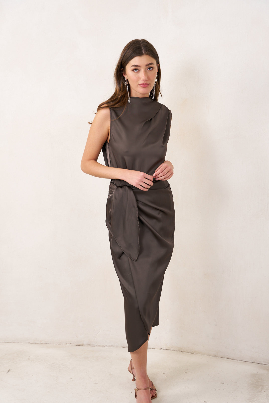 Kamilia wrap skirt | Graphit
